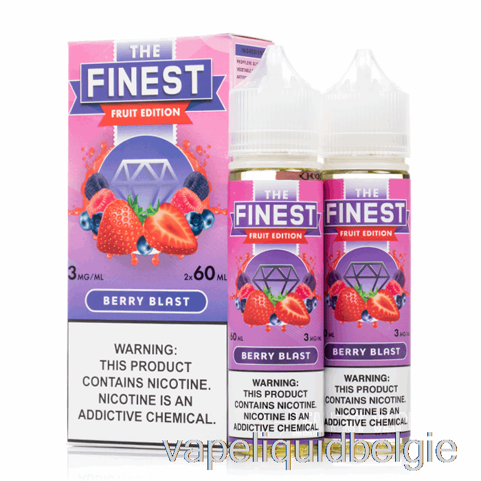 Vape Vloeibare Berry Blast - De Beste Fruiteditie - 120 Ml 0 Mg